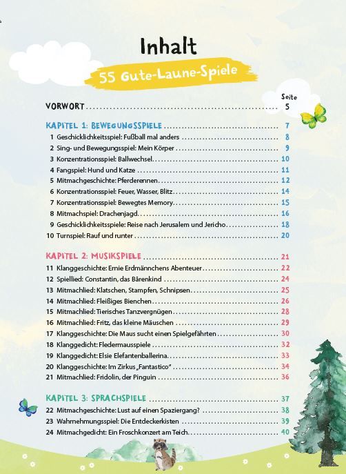 Produktbild: 55 Gute-Laune-Spiele: Die sch&ouml;nsten Kita-Kreisspiele
