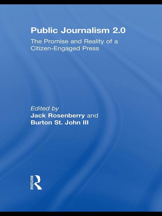 Produktbild: Public Journalism 2.0