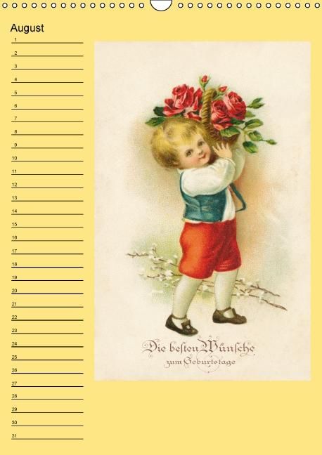 Produktbild: Nostalgic greetings (Wall Calendar perpetual DIN A3 Portrait)
