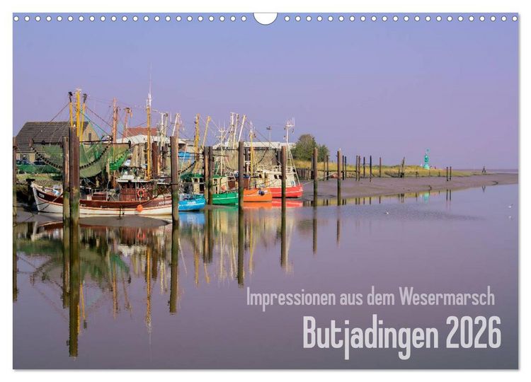 Produktbild: Impressionen aus dem Wesermarsch - Butjadingen 2026 (Wandkalender 2026 DIN A3 quer), CALVENDO Monatskalender