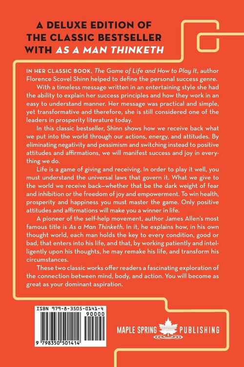 Produktbild: The Game of Life and How to Play It, Deluxe Edition