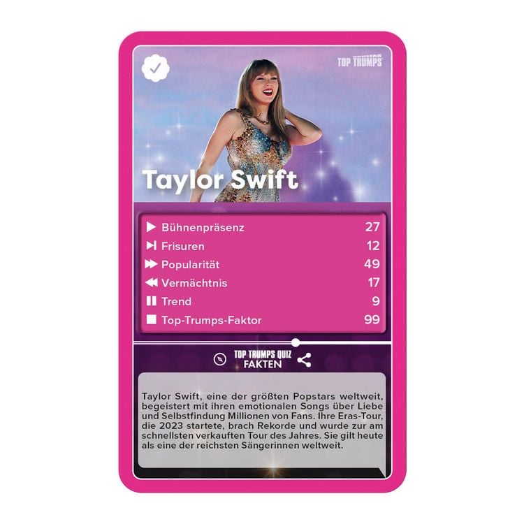 Produktbild: Top Trumps Popstars