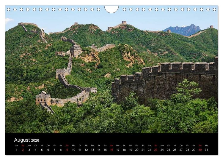 Produktbild: China 2026 - Metropolen und Landschaften (Wandkalender 2026 DIN A4 quer), CALVENDO Monatskalender