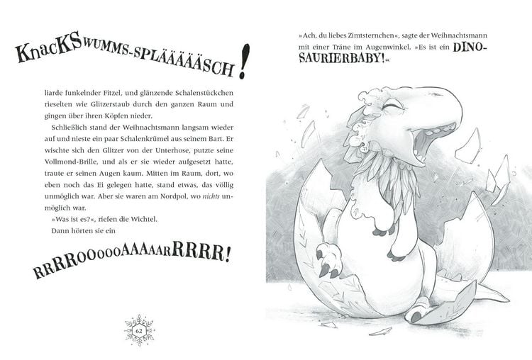 Produktbild: Der Weihnachtosaurus und die Winterhexe