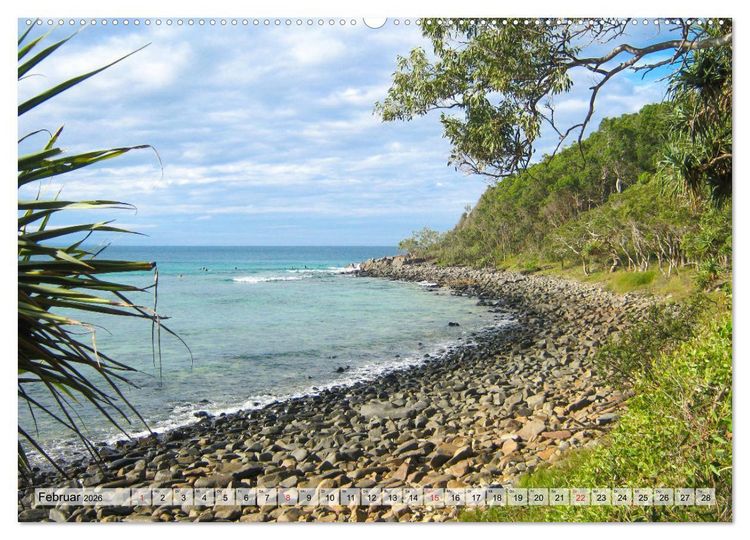 Produktbild: Australien - Australische Str&auml;nde (hochwertiger Premium Wandkalender 2026 DIN A2 quer), Kunstdruck in Hochglanz