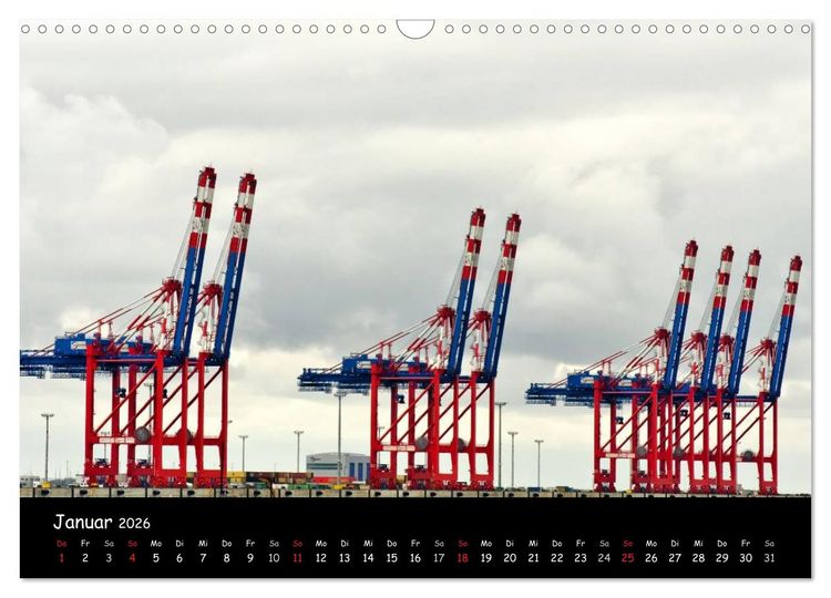 Produktbild: Wilhelmshaven (Wandkalender 2026 DIN A3 quer), CALVENDO Monatskalender