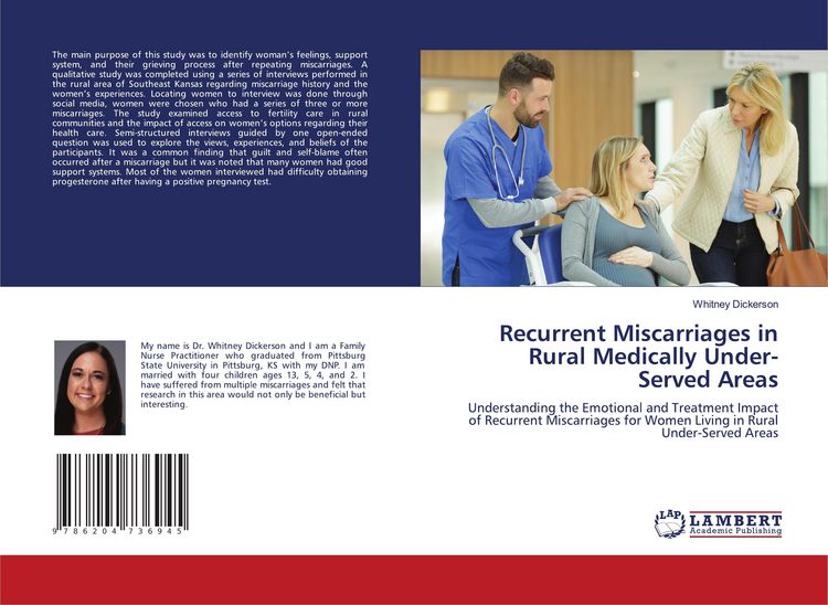 Produktbild: Recurrent Miscarriages in Rural Medically Under-Served Areas