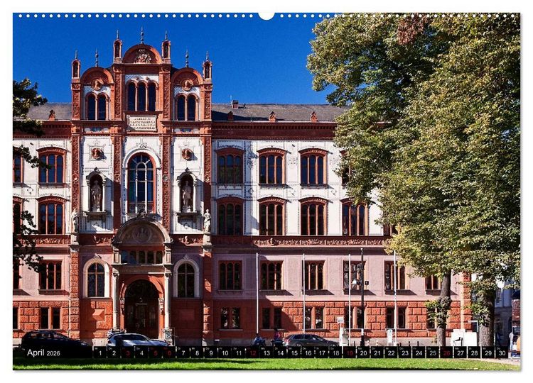 Produktbild: Ostseeperle Rostock (Wandkalender 2026 DIN A2 quer), CALVENDO Monatskalender