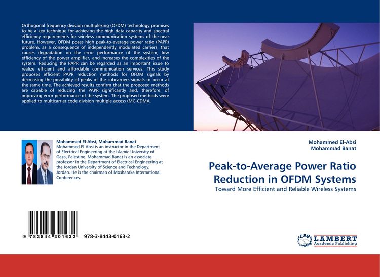 Produktbild: Peak-to-Average Power Ratio Reduction in OFDM Systems
