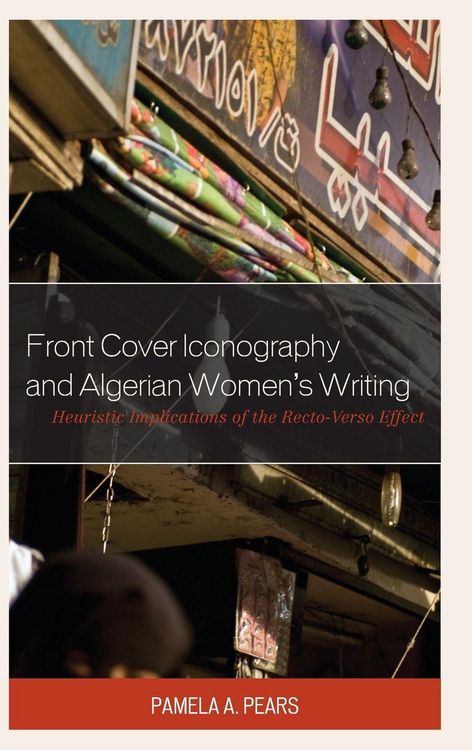Produktbild: Front Cover Iconography and Algerian Women's Writing
