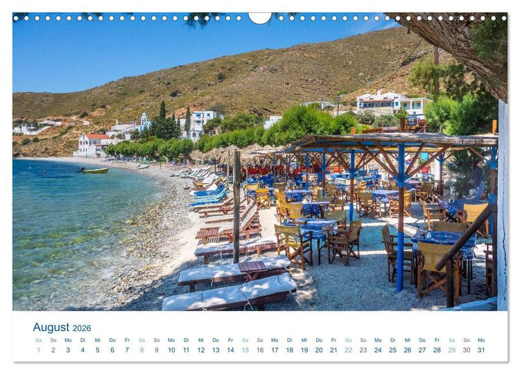 Produktbild: Kalimera Kalymnos (Wandkalender 2026 DIN A3 quer), CALVENDO Monatskalender