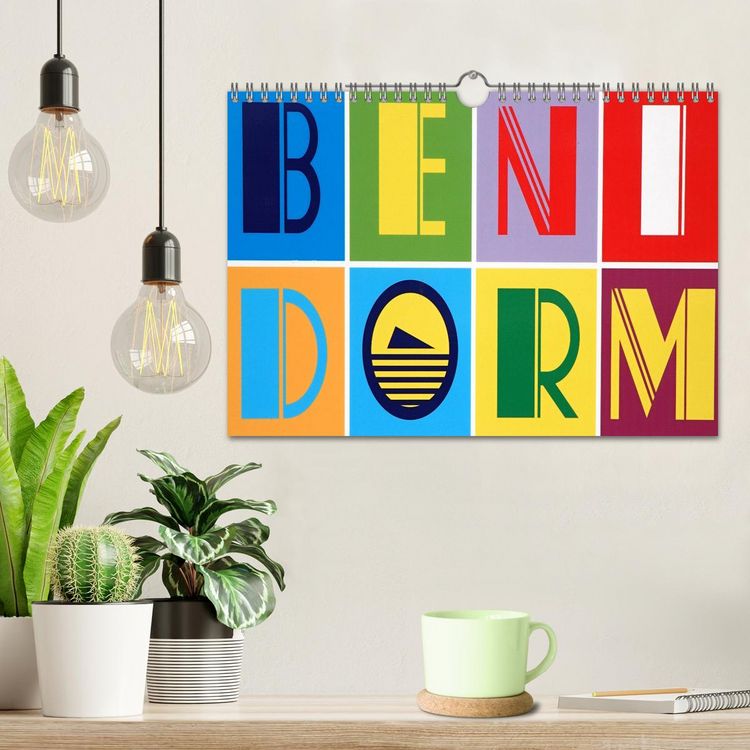 Produktbild: Benidorm (Wandkalender 2026 DIN A4 quer), CALVENDO Monatskalender