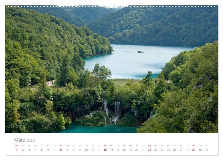 Produktbild: Kroatische Adriak&uuml;ste (hochwertiger Premium Wandkalender 2026 DIN A2 quer), Kunstdruck in Hochglanz