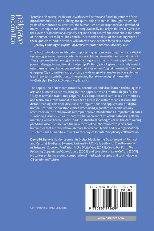 Produktbild: Understanding Digital Humanities