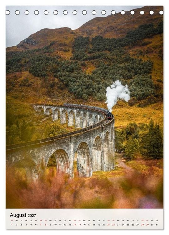 Produktbild: Schottland - Isle of Skye & Umgebung (Tischkalender 2027 DIN A5 hoch), CALVENDO Monatskalender