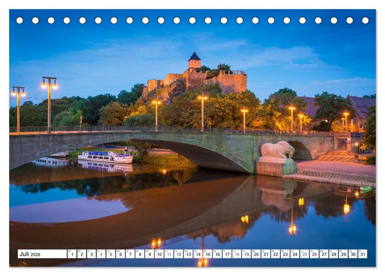 Produktbild: Sachsen-Anhalt - Meine vielf&auml;ltige Heimat (Tischkalender 2026 DIN A5 quer), CALVENDO Monatskalender