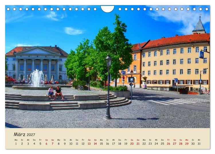 Produktbild: Regensburg. Du bist so sch&ouml;n (Wandkalender 2027 DIN A4 quer), CALVENDO Monatskalender