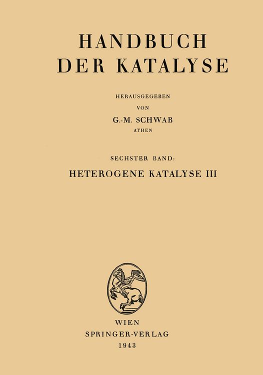 Produktbild: Heterogene Katalyse III