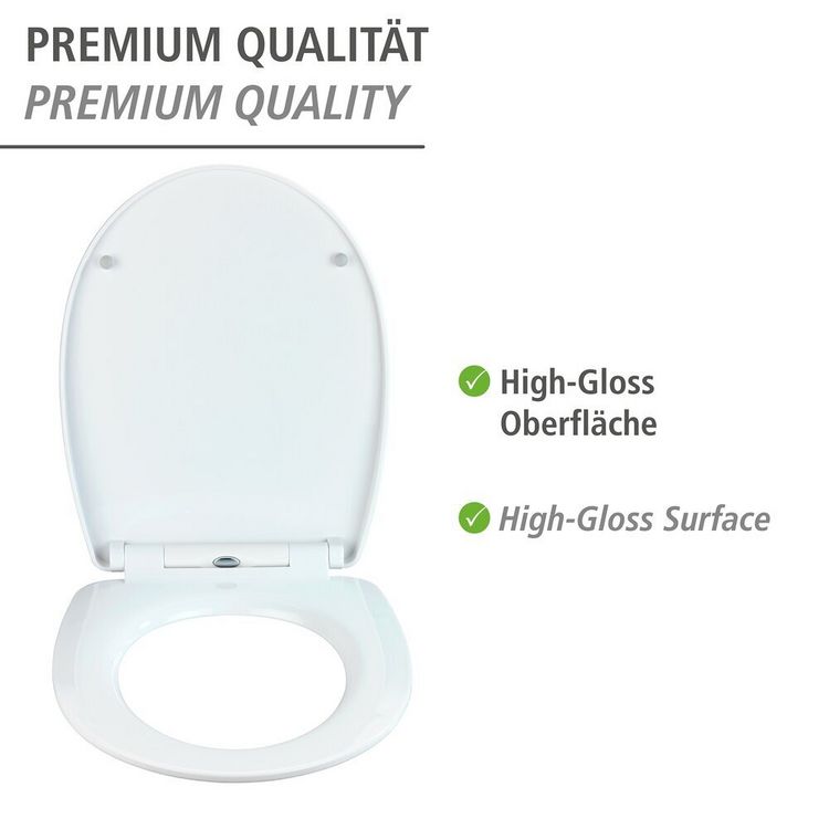 Produktbild: WC-Sitz Mod. Terrazzo High Gloss, aus bruchstabilem Thermoplast