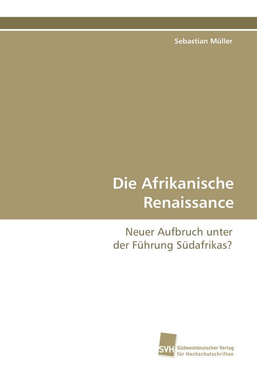 Produktbild: Die Afrikanische Renaissance