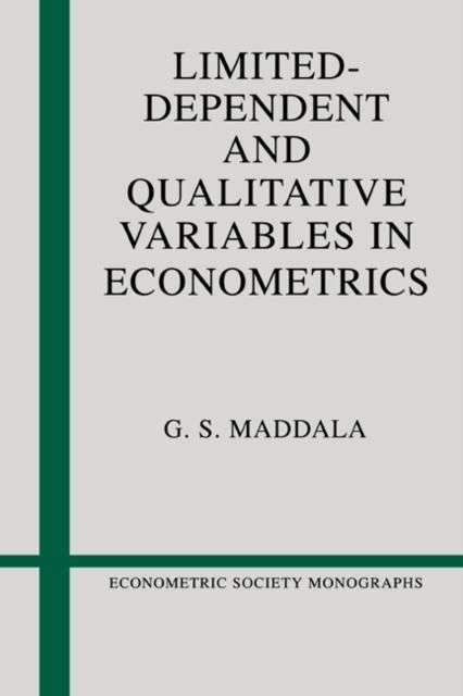 Produktbild: Limited-Dependent and Qualitative Variables in Econometrics
