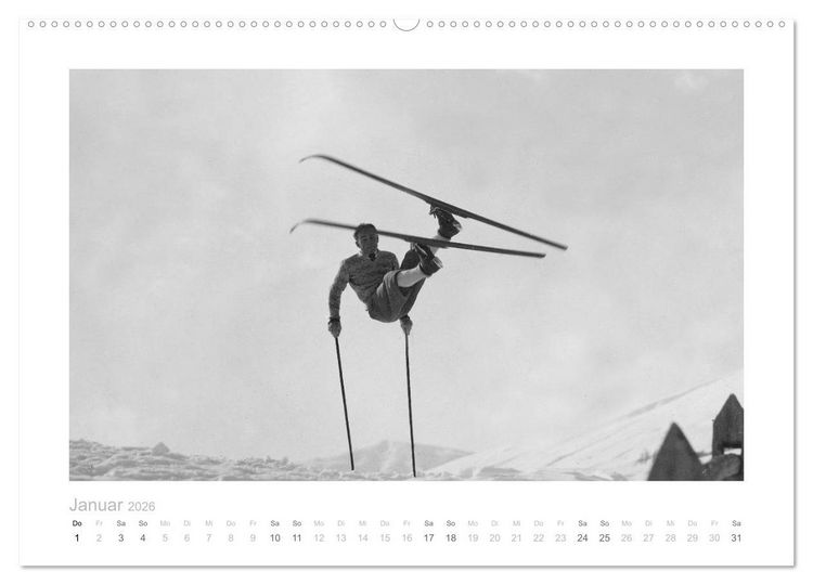 Produktbild: Wintersport und Wettbewerb (hochwertiger Premium Wandkalender 2026 DIN A2 quer), Kunstdruck in Hochglanz
