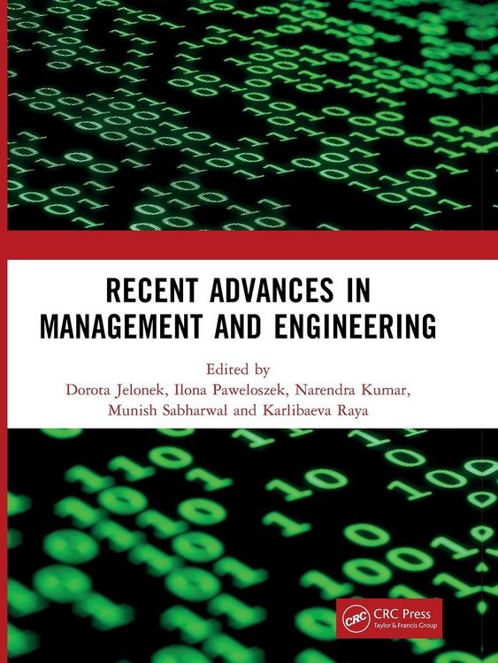 Produktbild: Recent Advances in Management and Engineering