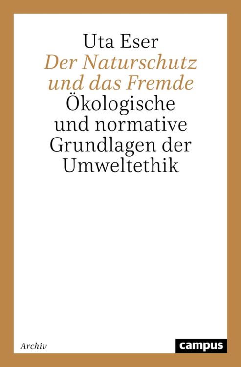Produktbild: Der Naturschutz und das Fremde