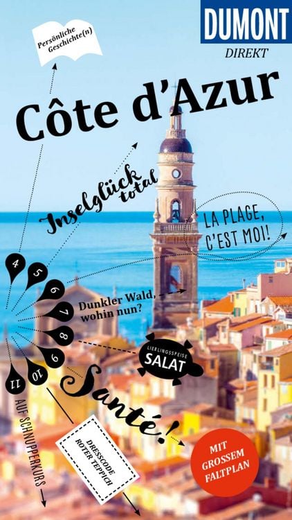 Produktbild: DUMONT direkt Reiseführer E-Book Côte d'Azur