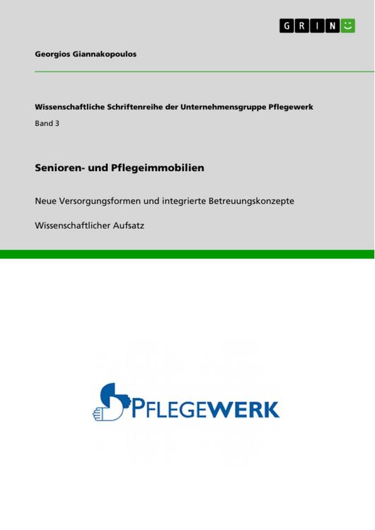Produktbild: Senioren- und Pflegeimmobilien