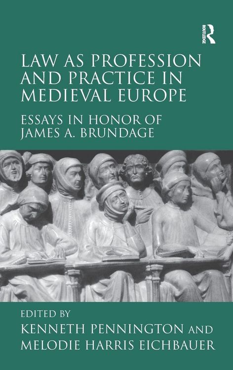 Produktbild: Law as Profession and Practice in Medieval Europe