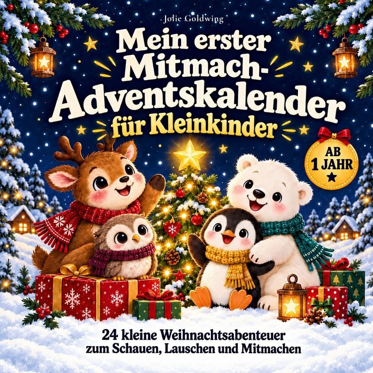 Produktbild: Mein erster Mitmach-Adventskalender f&uuml;r Kleinkinder