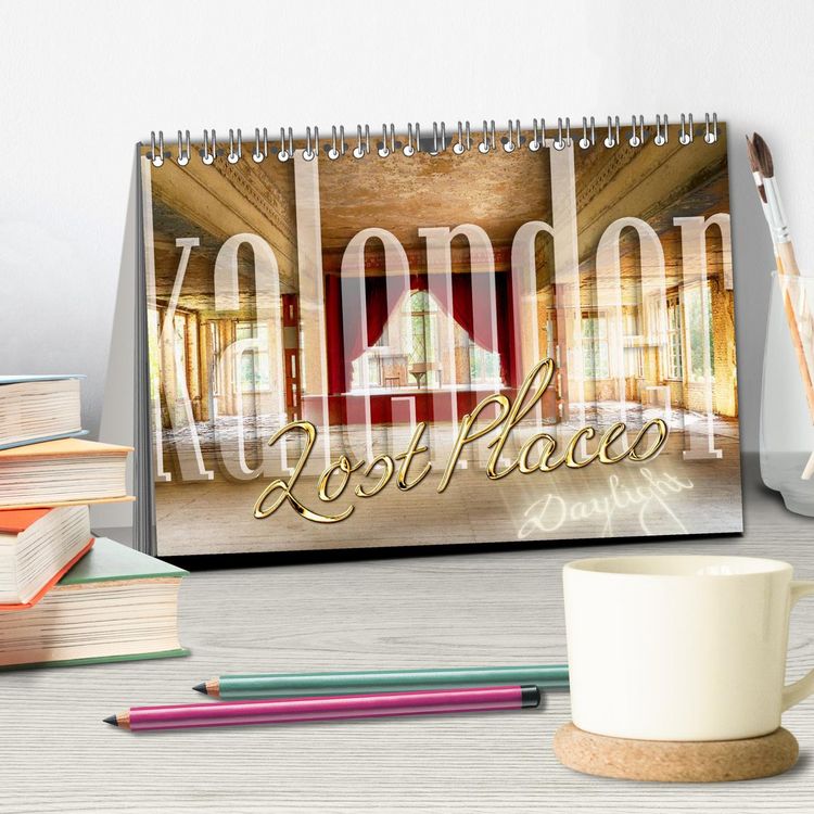 Produktbild: Lost Places Kalender - Daylight (Tischkalender 2026 DIN A5 quer), CALVENDO Monatskalender