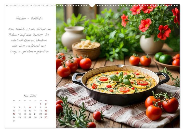 Produktbild: Eierspeisen rund um die Welt - Traditionelle Eierspeisen und ihre Geschichten (Wandkalender 2027 DIN A2 quer), CALVENDO Monatskalender