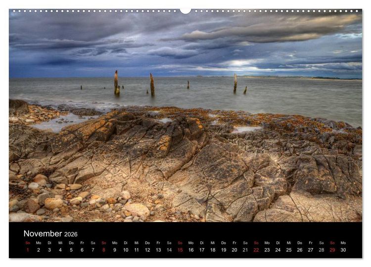 Produktbild: Holy Island - England (Wandkalender 2026 DIN A2 quer), CALVENDO Monatskalender