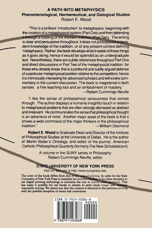 Produktbild: A Path into Metaphysics