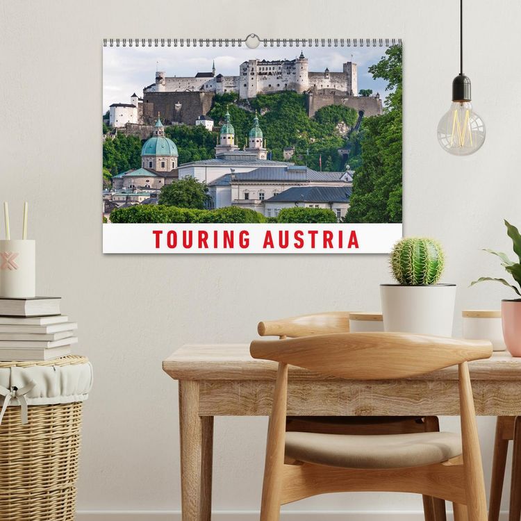 Produktbild: Touring Austria (Wall Calendar 2026 DIN A3 landscape), CALVENDO 12 Month Wall Calendar