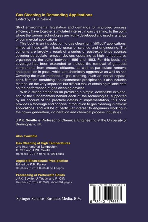 Produktbild: Gas Cleaning in Demanding Applications