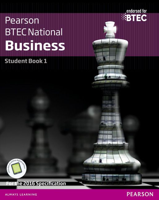 Produktbild: BTEC Nationals Business Student Book 1 + Activebook