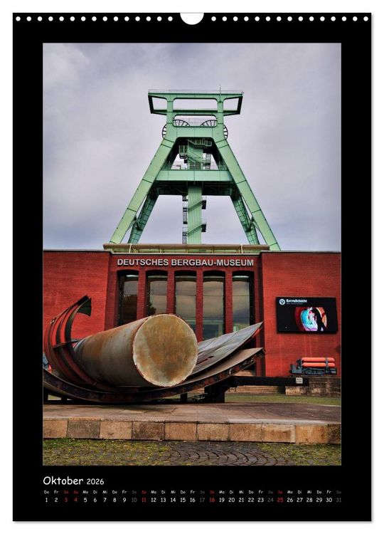 Produktbild: Bochum (Wandkalender 2026 DIN A3 hoch), CALVENDO Monatskalender