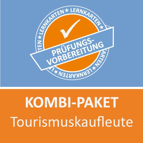 Produktbild: Kombi-Paket Tourismuskaufmann Lernkarten