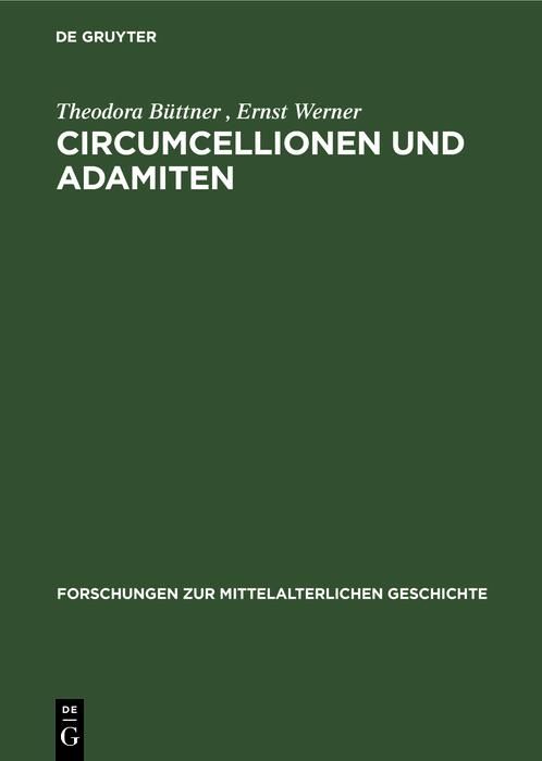 Produktbild: Circumcellionen und Adamiten