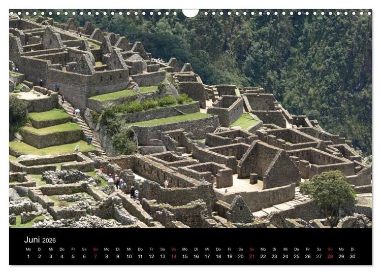 Produktbild: Machu Picchu - Die Stadt in den Wolken (Wandkalender 2026 DIN A3 quer), CALVENDO Monatskalender