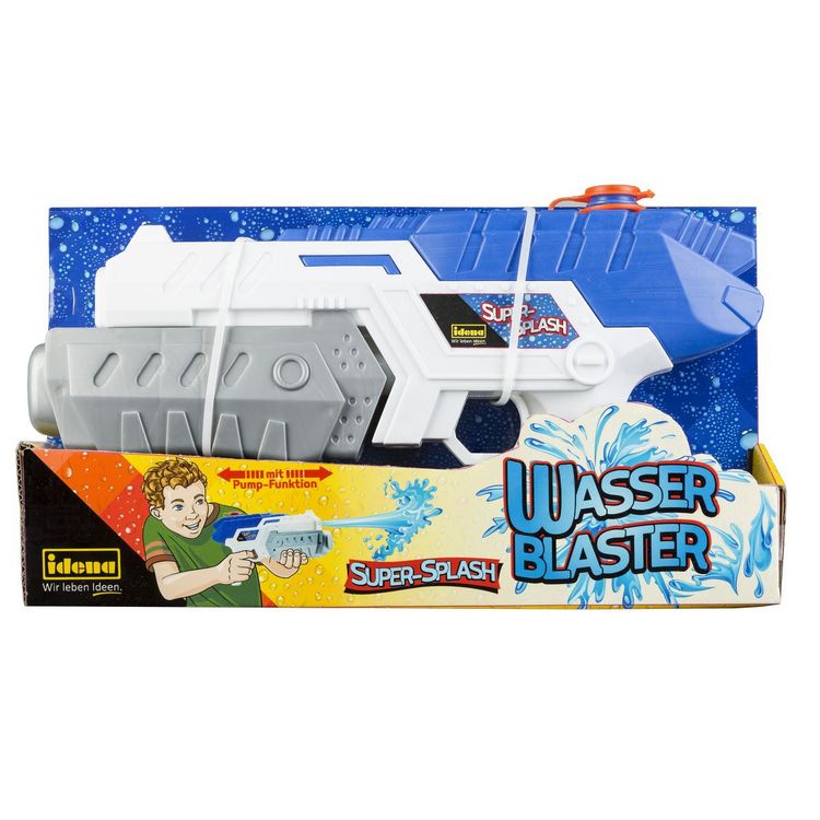 Produktbild: Idena Wasserpistole Blaster Super Splash 250ml 32cm