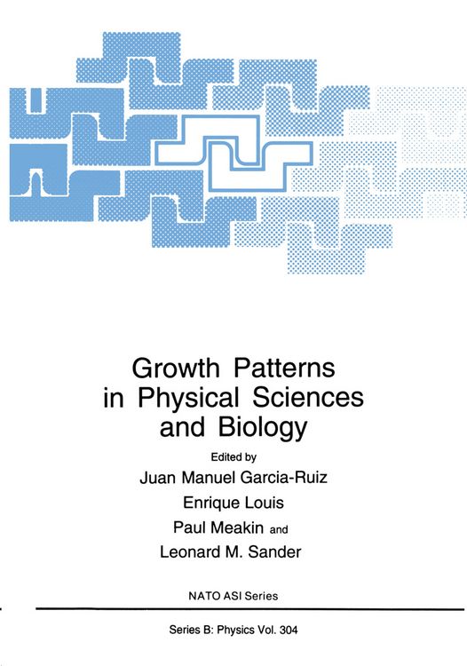 Produktbild: Growth Patterns in Physical Sciences and Biology