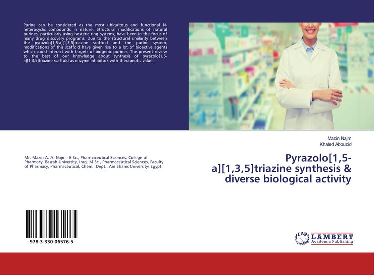Produktbild: Pyrazolo[1,5-a][1,3,5]triazine synthesis & diverse biological activity