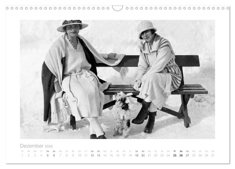 Produktbild: Die 20er Jahre - Glanz und Glorie (Wandkalender 2026 DIN A3 quer), CALVENDO Monatskalender