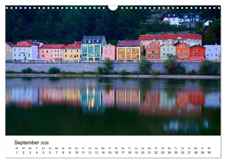 Produktbild: Impressionen aus Passau (Wandkalender 2026 DIN A3 quer), CALVENDO Monatskalender