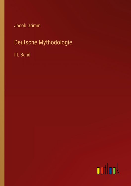 Produktbild: Deutsche Mythodologie