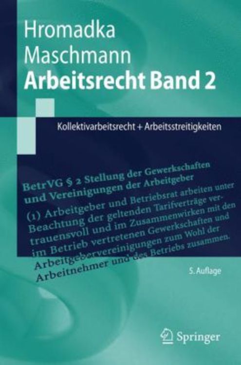 Produktbild: Arbeitsrecht 2